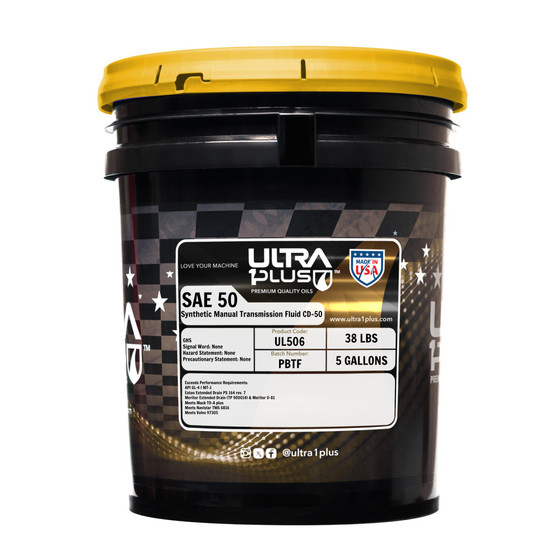 Ultra1Plus SAE 50 Full Synthetic Manual Transmission Fluid (CD-50)