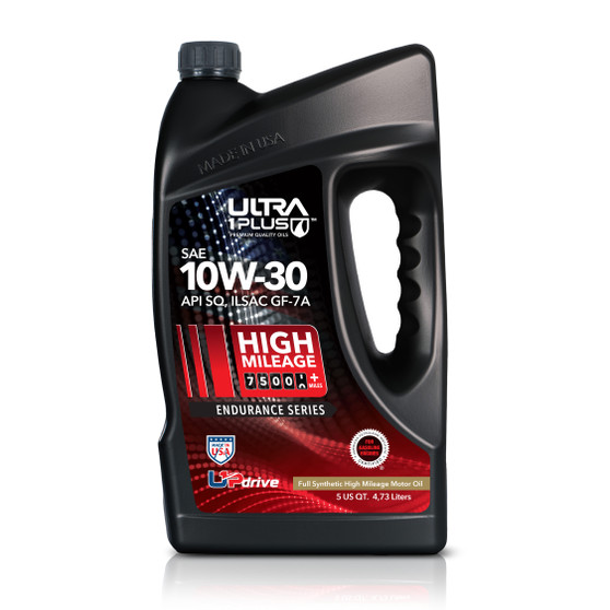 Ultra1Plus SAE 10W-30 Full Synthetic High Mileage Motor Oil 