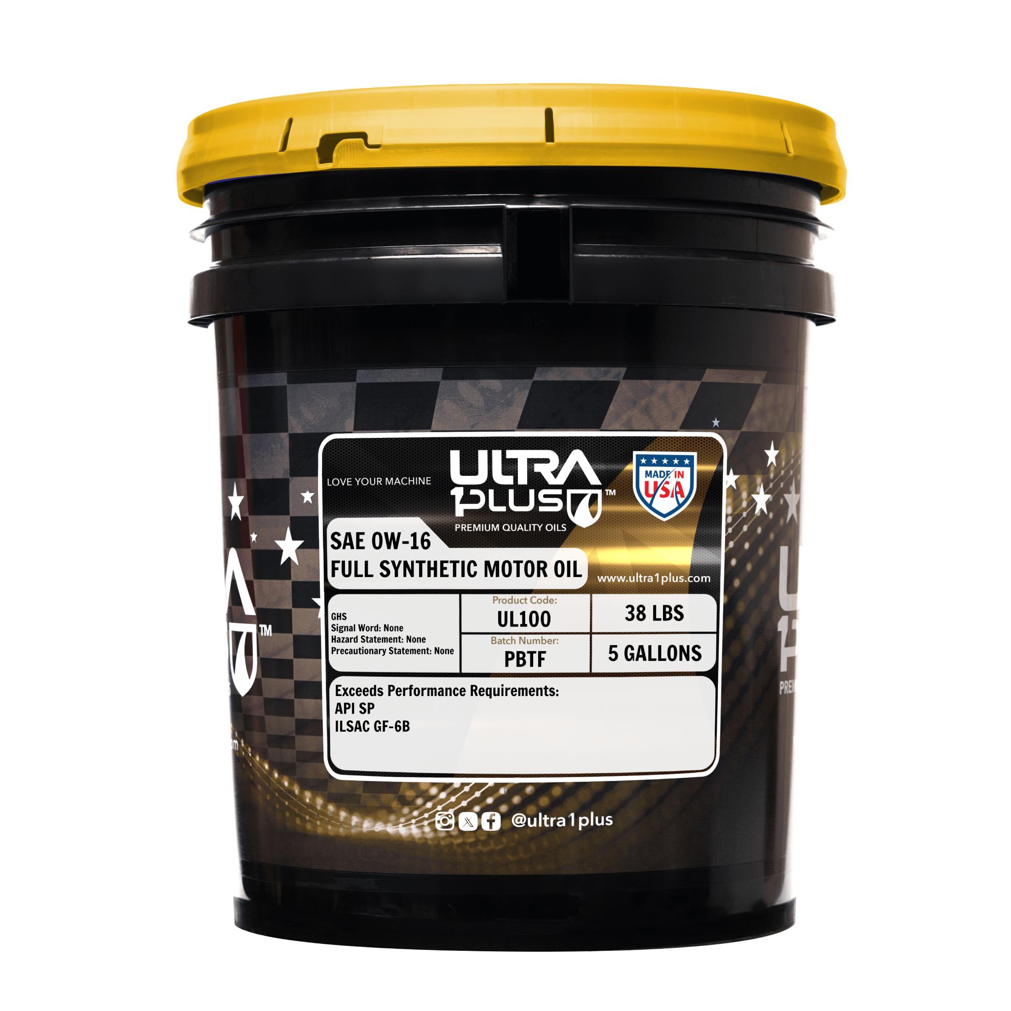 Ultra1Plus SAE 0W-16 Full Synthetic Motor Oil