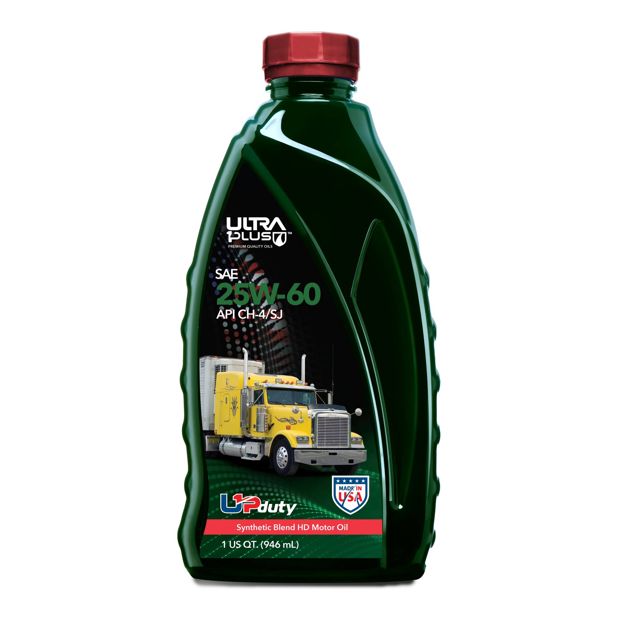 Ultra1Plus SAE 25W-60 Synthetic Blend Heavy-Duty Motor Oil