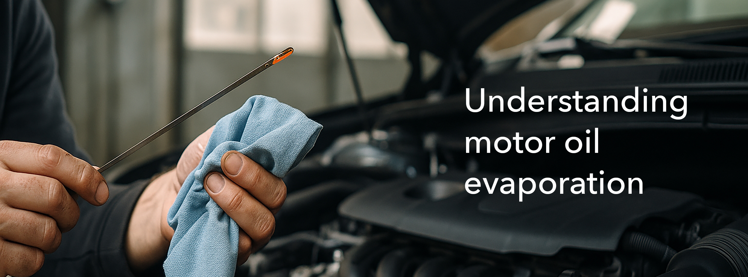 What makes motor oil evaporate faster?