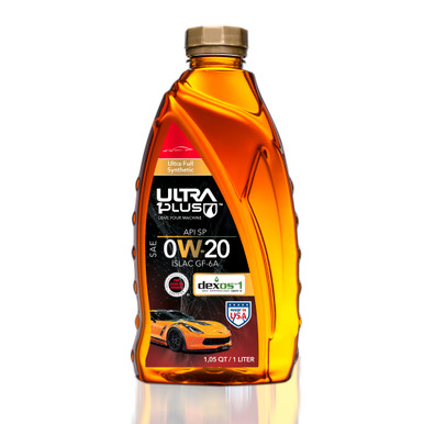 Ultra1Plus SAE 0W-20 Full Synthetic Motor Oil - API SP Certified