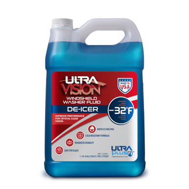 Ultra1Plus Ultravision windshield washer fluid De-Icer -32°F