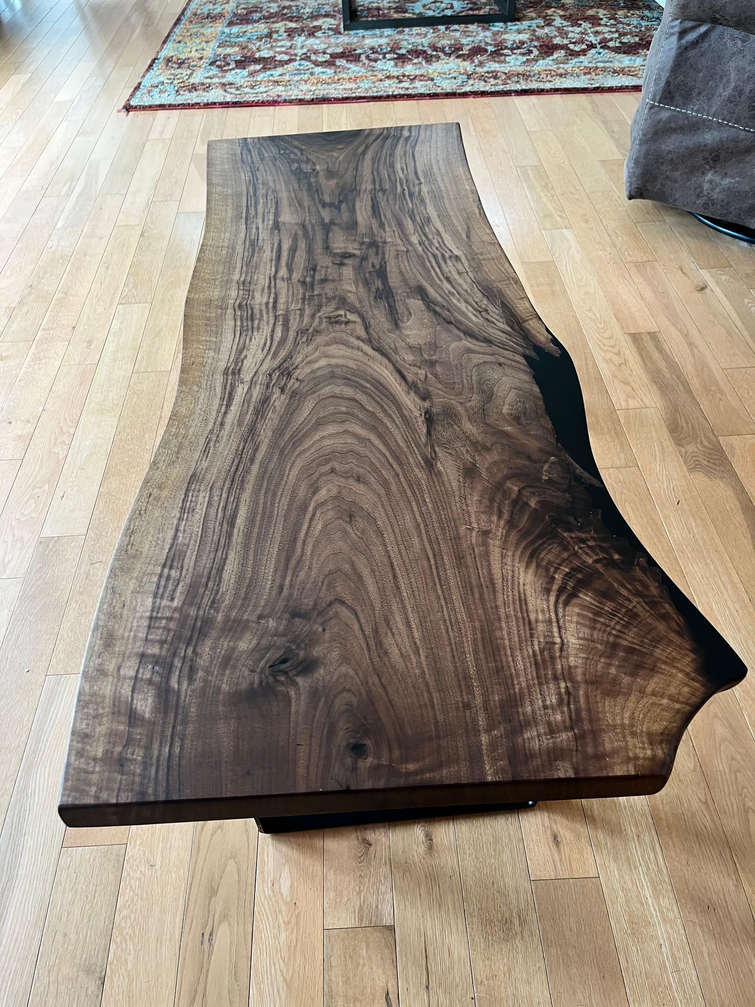 Walnut Live Edge Coffee Table