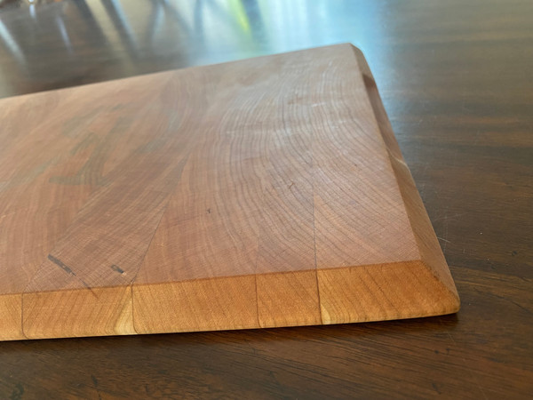 Cherry End Grain Engraved Cutting Board