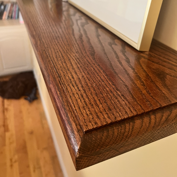 Red Oak Shelf