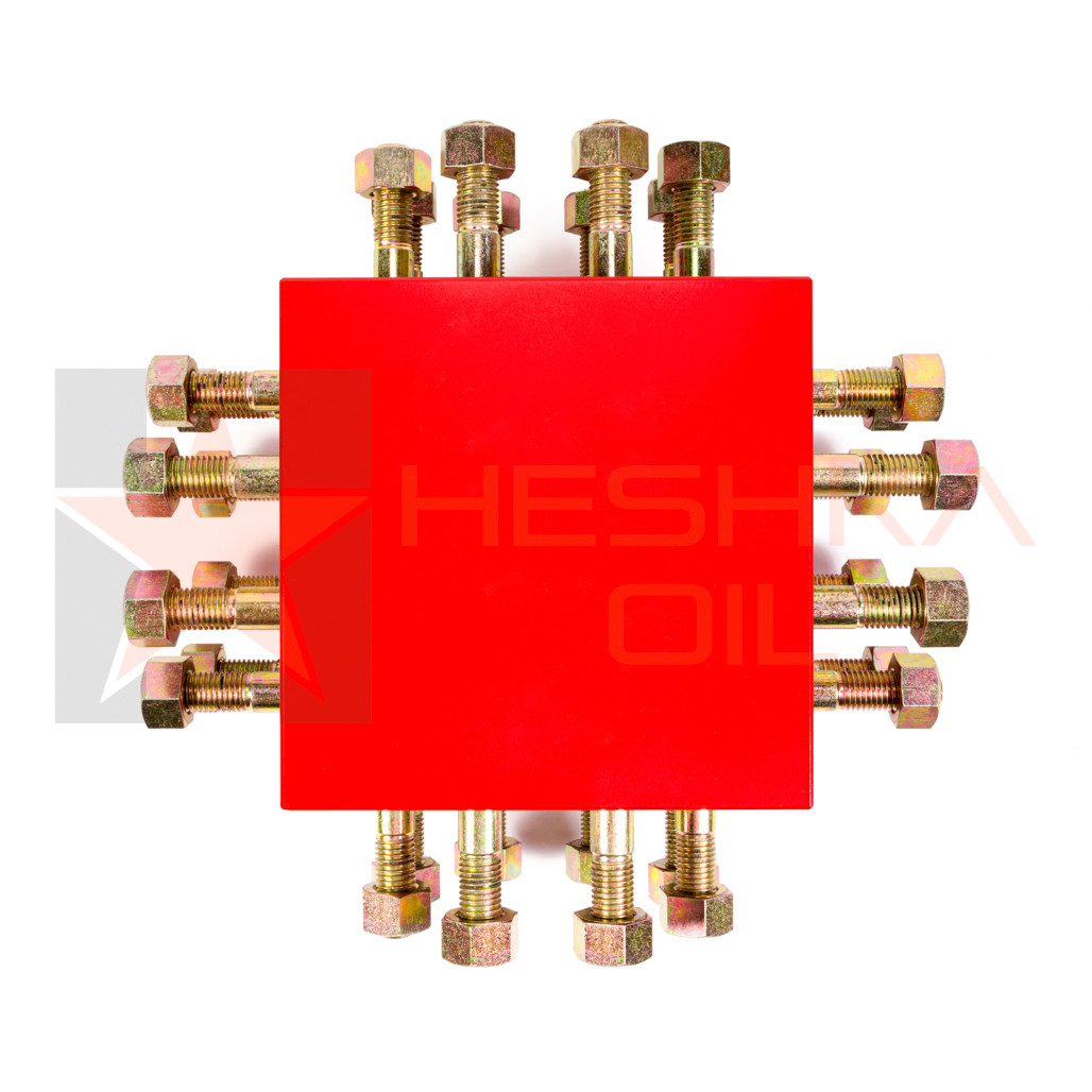 API 6A Studded Cross, 4-Way - Heshka Oil