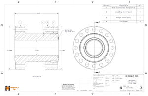 7 1 16in 15ksi SwivelSpool Flange Assembly