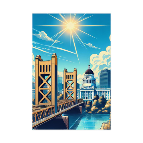 Sactown Anime 24x36 Poster Art | Official 916 by Sactown Famous 