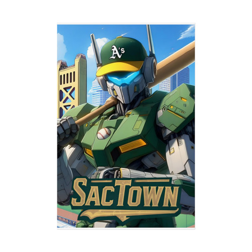 Sactown A's 24x36 Poster Art | Canseco by Sactown Famous 