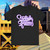 Purple and black "City Color's" unisex T-shirt by Sactown Famous