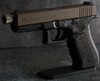 FDE/ Graphite Black Custom Glock 22 ( 9MM Conversion)