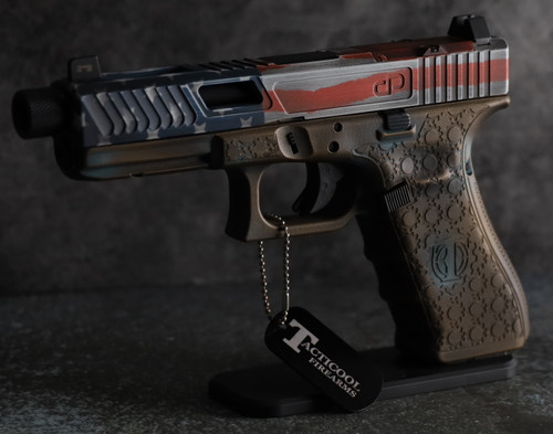 Patriotic Tacticool Themed Custom Glock 22 ( 9MM Conversion)