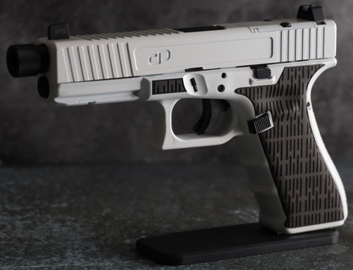 Storm Trooper White Custom Glock 22 w/ DP Customworks slide cut( 9MM Conversion)