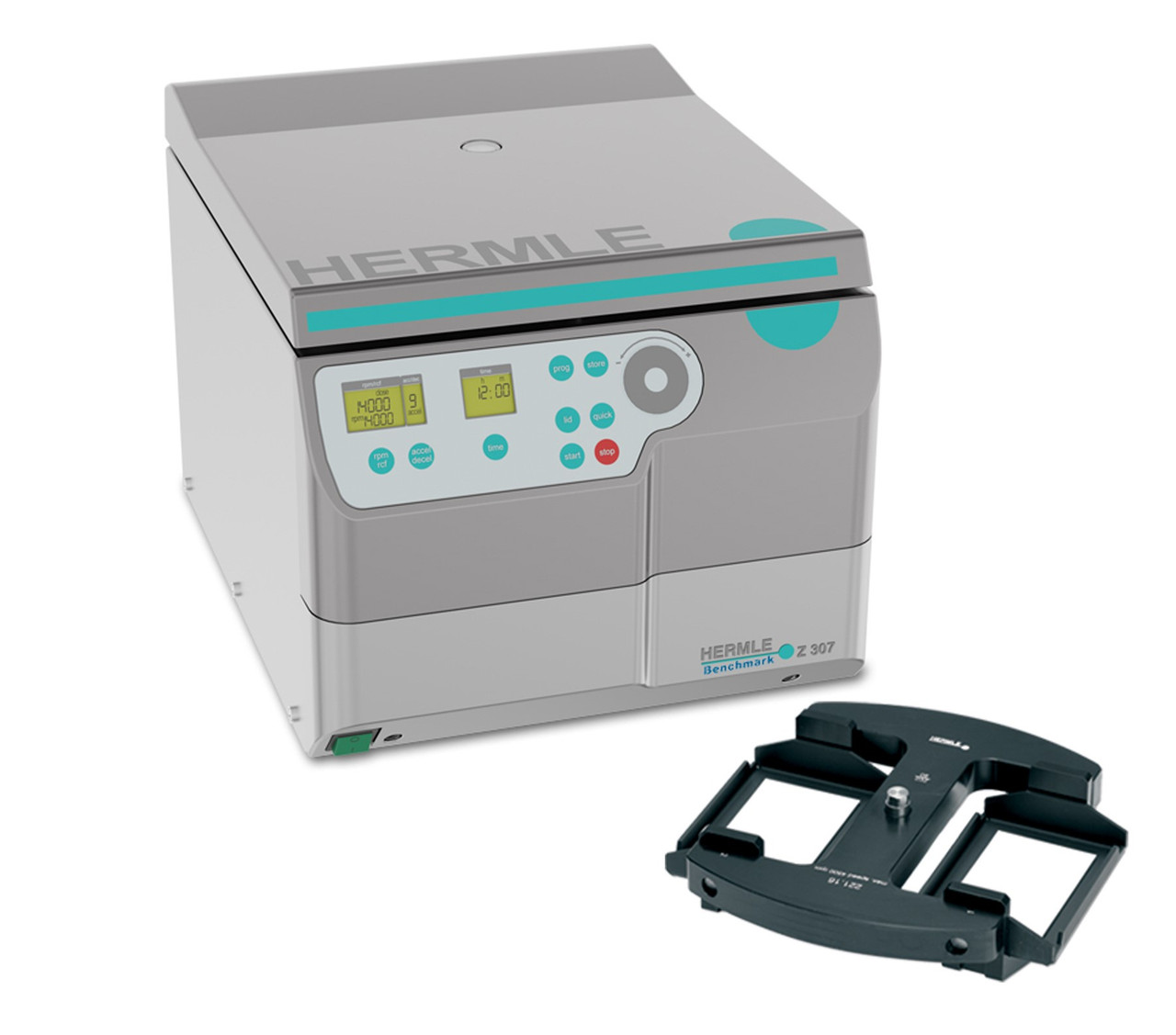 Hermle Z307 NonRefrigerated Centrifuge with Microplate Rotor Lab Equipment Stellar Scientific