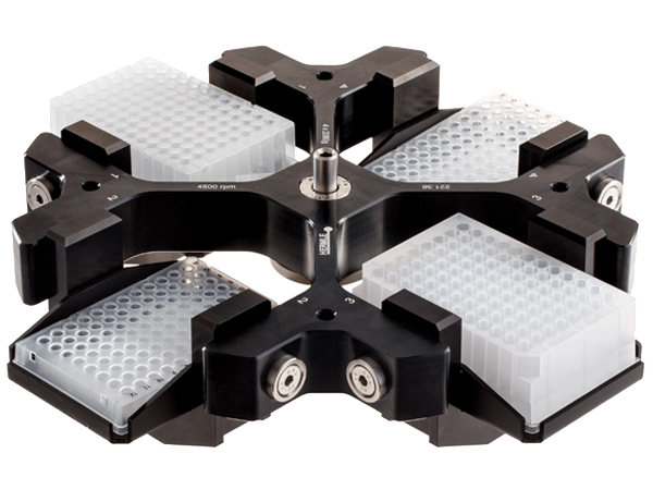 Hermle Z446750 3 Liter Capacity LowSpeed SwingOut Centrifuge Rotor With Buckets for the Z446