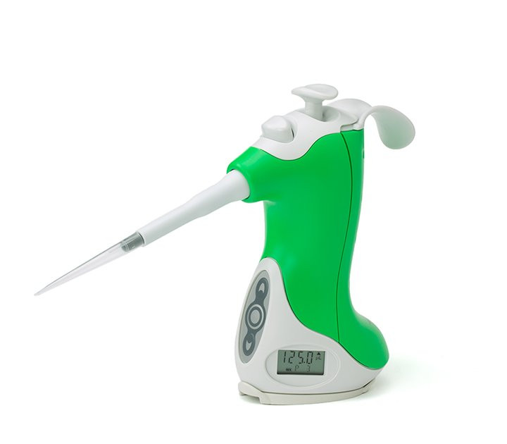 Vista Lab Ovation Electronic Ergonomic Single Channel Pipette 2125uL