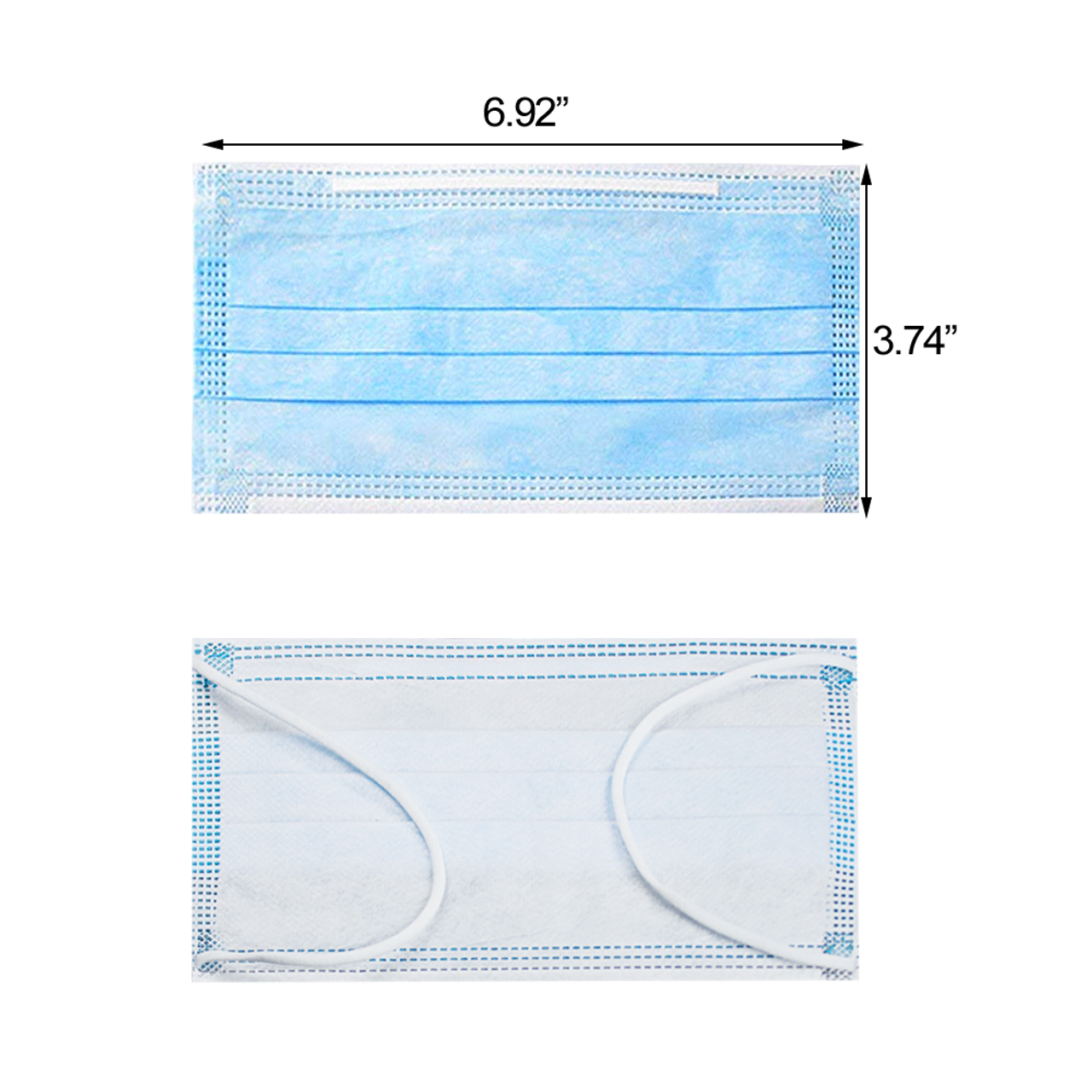 Disposable Fda Registered Face Mask 3 Ply Protects From 95