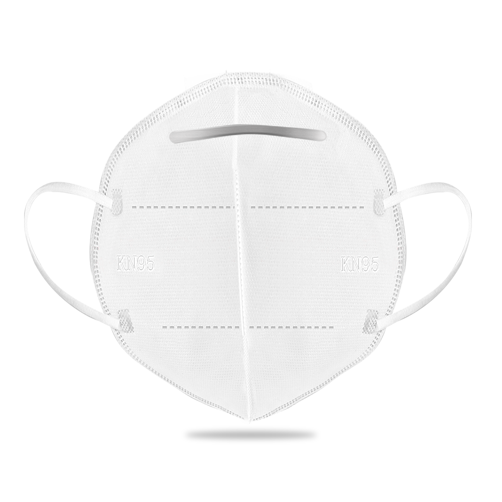 In Stock FDA Registered KN95 PPE Mask With Ear Loops and Metal Nose