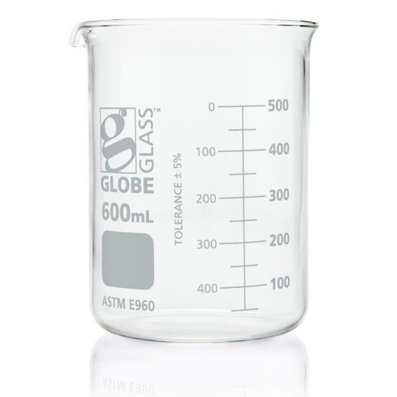 Glass Cylindrical Measuring Cylinder, Capacity: 600 Ml, Automation