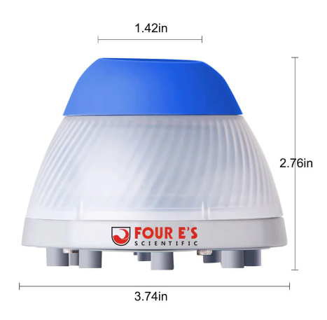 4E Mini Thimble Vortex Mixer With 3000rpm Fixed Speed, 6mm Orbit ...