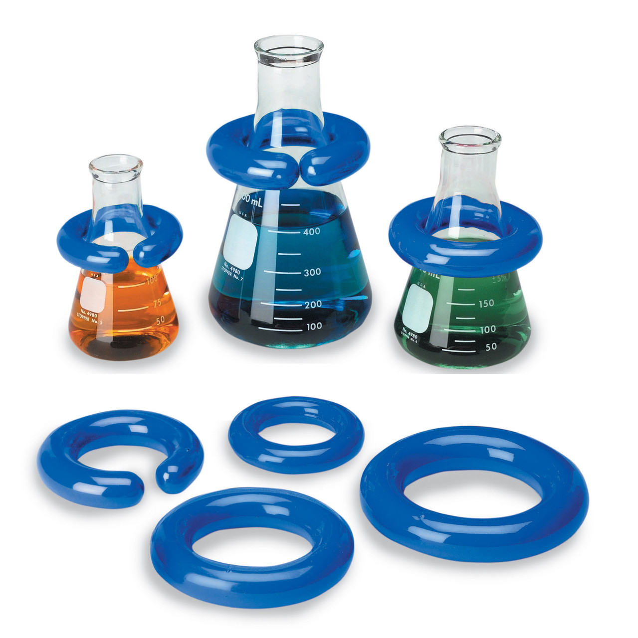 Clearly Safe Vinyl-Coated Lead Rings (