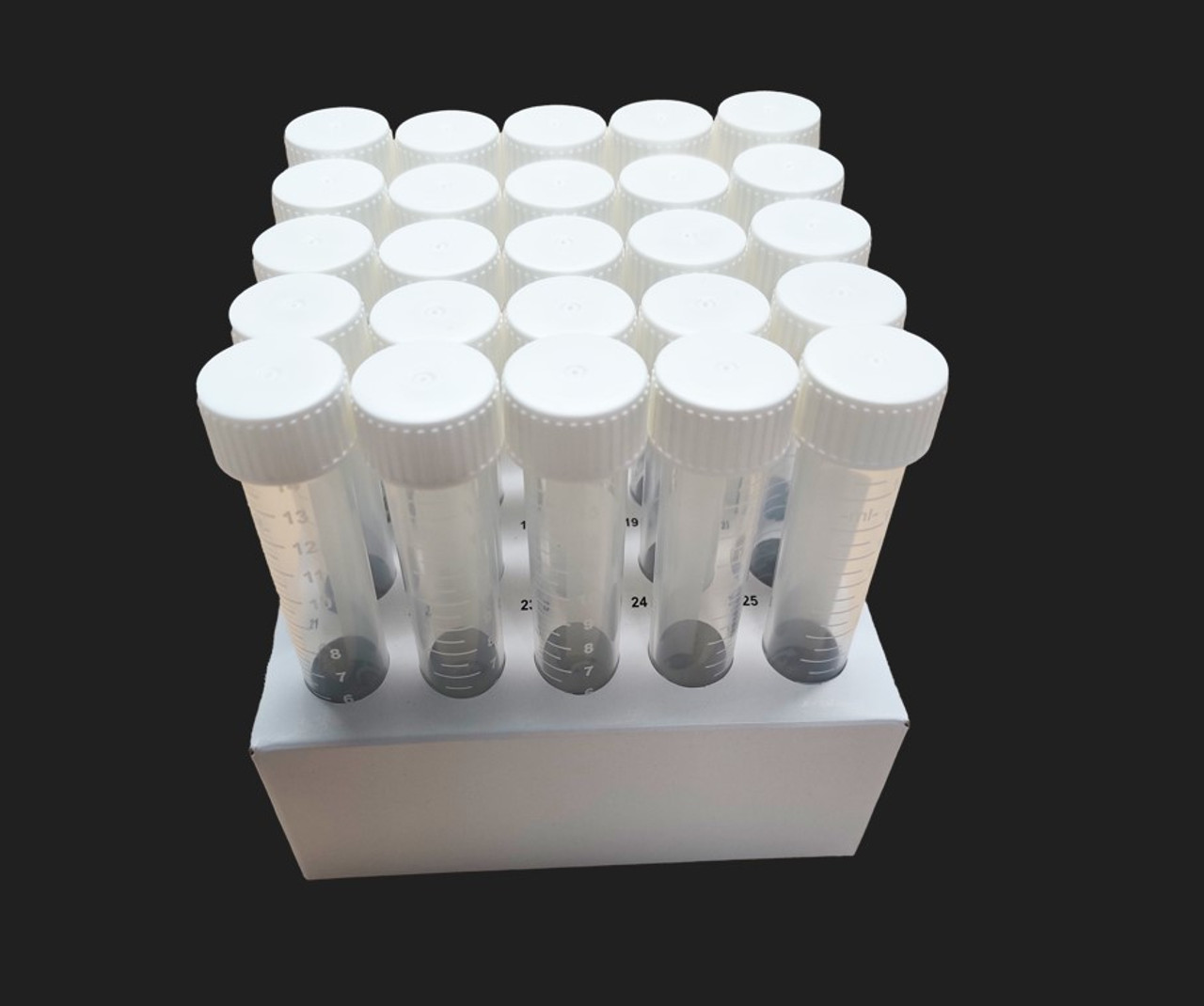 15mL and 50mL Conical Tubes in Carboard Racks Are Eco-Friendly Lab Tubes