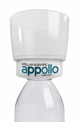 appollo™ 500mL Polypropylene Solvent Filtration Funnel, 0.45µm High Flow Nylon Membrane, 12/CS
