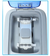 A view of the interior chamber of the Benchmark Scientific Beadbug 6 which shows the orientation and homogenizing mechanism