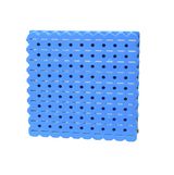 Bottom of Cryotube rack R2200-R2281 Showing Weep Holes - Laboratory Supplies - Stellar Scientific