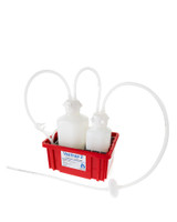 Vactrap2 Vacuum Trap System With 2L And 1L Polypropylene Bottles, Red Bin and 1/4" ID Tubing