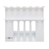 SteStellar Scientific Pipette Stand STS-PSTD-6 (P4406) Single and Multi Channel Pipettes With Pipettes Hold up to 6 Single and 4 Multi Channel Pipettes- Lab Equipmentllar Scientific acrylic pipette stand for single and multi-channel pipettes