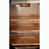 Purchase optional copper rails and shelving to increase anti-microbial performance in the Shel Lab SCO6WE. Shown here is the full kit: Shelves and Rails