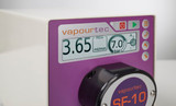 View of control panel on the Vapourtec SF-10 Laboratory Peristaltic Pump View of control panel on the Vapourtec SF-10 Laboratory Peristaltic Pump