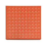 Bulls-Eye Boxes - Cardboard Freezer Boxes for Micro Tubes and Cryovials. Open lid showing the Grid Lid 