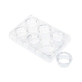CellTreat 230607 Permeable Cell Culture Inserts, Packed in 6 Well Plates, Polyethylene Membrane, 0.4µm, for drug transfer assays, transport studies, migration assays, and cell-cell interaction studies CellTreat 230607 Permeable Cell Culture Inserts, Packed in 6 Well Plates, Polyethylene Membrane, 0.4µm, for drug transfer assays, transport studies, migration assays, and cell-cell interaction studies