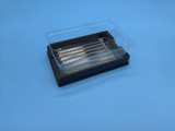 Polystyrene 8 Channel Robotic Solution Reservoir For High Throughput Robotic Liquid Handlers In Its Reusable Base - Robotic Reservoirs - Stellar Scientific Polystyrene 8 Channel Robotic Solution Reservoir For High Throughput Robotic Liquid Handlers In Its Reusable Base - Robotic Reservoirs - Stellar Scientific