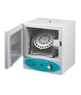 Labnet incubator I5110A with the door open and optional lab roller installed inside