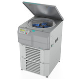 Hermle Z496K-Floor-Standing Large Capacity Centrifuge for up to 4L Shown with Open Lid - Lab Equipment - Stellar Scientific