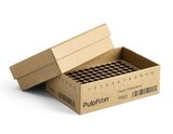 PulpFixin PFARC9610 - Recyclable and Biodegradable Automation Rack For 2D Barcoded Tubes - Holds 96 Tubes 1400 microliters volume - With Lid Removed