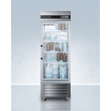 23 Cubic Foot Pharmacy/Vaccine Refrigerator With Glass Door, +2 to +10ºC Temperature Range, Four Adjustable Shelves, 115V - Shown Loaded