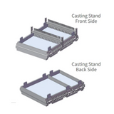 Submarine EVO Horizontal Gel Box For Running up to 216 Samples, Includes Three Casting Trays and Combs