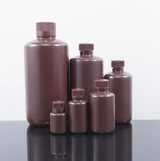 NEST Scientific Sterile Amber Round Narrow Mouth HDPE and Polypropylene Storage Bottles - Lab Supplies - Stellar Scientific