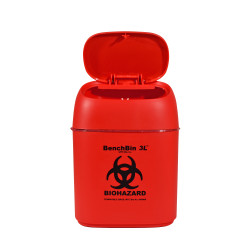 BenchBin Biohazard Bins