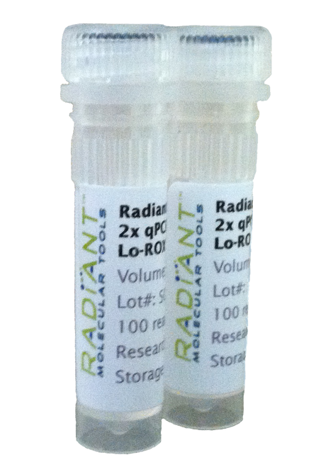 Radiant Green Lo-ROX qPCR Kit, 2000 x 20µl Reactions, 20 x 1mL