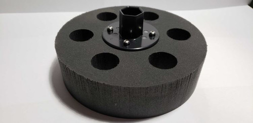 50mL Conical Tube Adapter Head S0200-24 for the Labnet VX-200 Vortex Mixer Accommodates Up To 6 Conical Tubes At A Time - Lab Equipment - Stellar Scientific 50mL Conical Tube Adapter Head S0200-24 for the Labnet VX-200 Vortex Mixer Accommodates Up To 6 Conical Tubes At A Time - Lab Equipment - Stellar Scientific