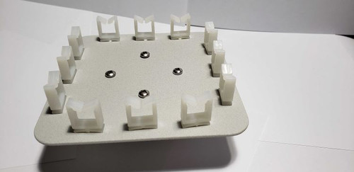 Twelve Place Microtube Attachment S0200-25 for Labnet VX-200 Low Profile Benchtop Laboratory Vortex Mixer - Lab Equipment - Stellar Scientific Twelve Place Microtube Attachment S0200-25 for Labnet VX-200 Low Profile Benchtop Laboratory Vortex Mixer - Lab Equipment - Stellar Scientific
