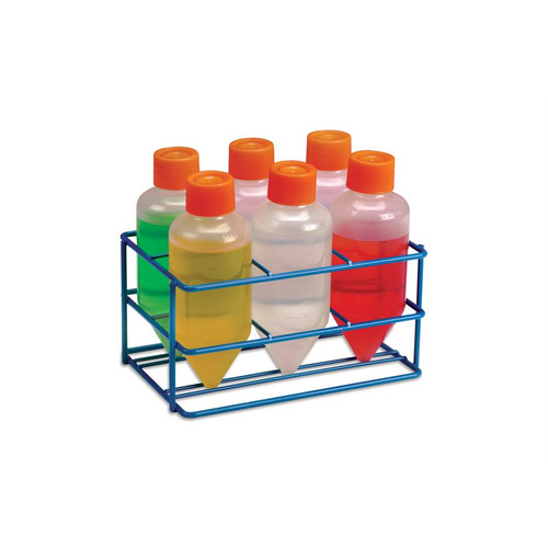 Coated Wire Rack for Six 250mL Centrifuge Bottles, 1/EA