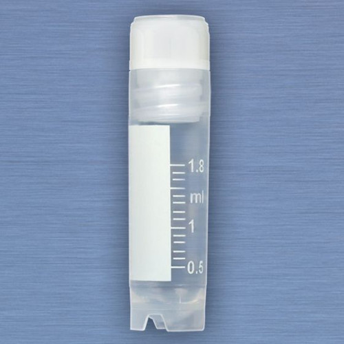 2mL Sterile Polypropylene RNase and DNase Free Self Standing Cryovial with Internal Threads and TPE Sealing Cap - Cryogenic Storage Supplies - Stellar Scientific