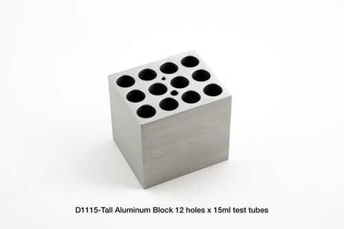 Labnet Accublock Digital Dry Bath Block D1115-TALL for 15mL Tubes - Lab Equipment - Stellar Scientific